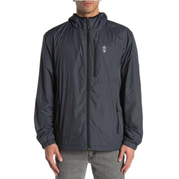 🎁 Free Country  Wind Shear Zip Up Hooded Jacket - Picture 2 of 11